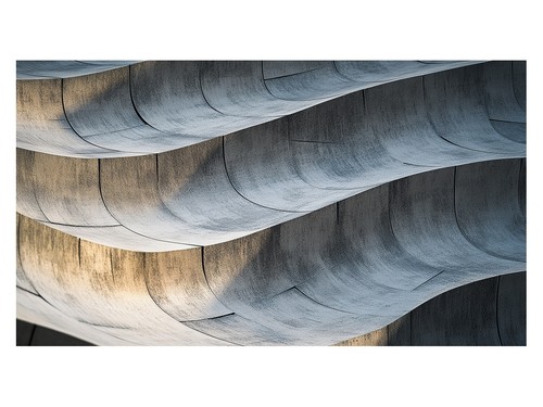 Welliges architektonisches - welliges,