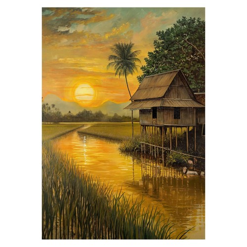 Sonnenuntergang landschaft - sonnenuntergang,