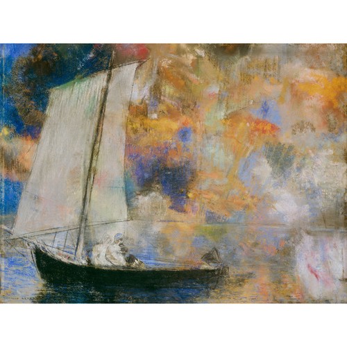 Odilon redon blumenwolken - redon,