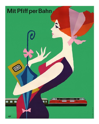 Vintage-Reiseplakat-Wandkunst