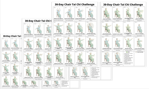 Tai-Chi-Stuhl-Trainingstabelle