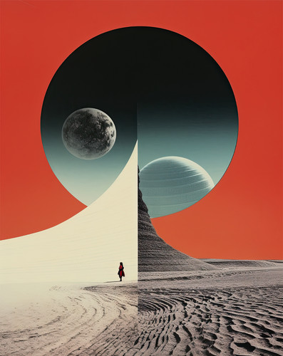 Surreales sci geometrisches - surreales, sci-fi