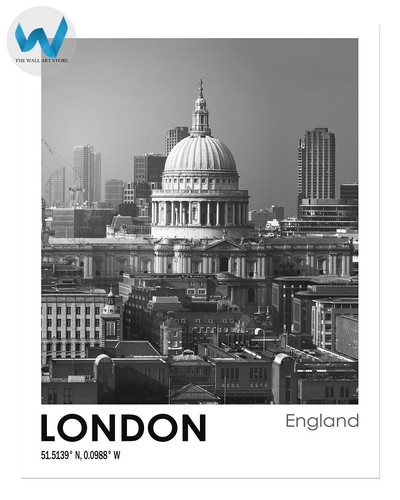 Schwarzweiß london poster - poster, st