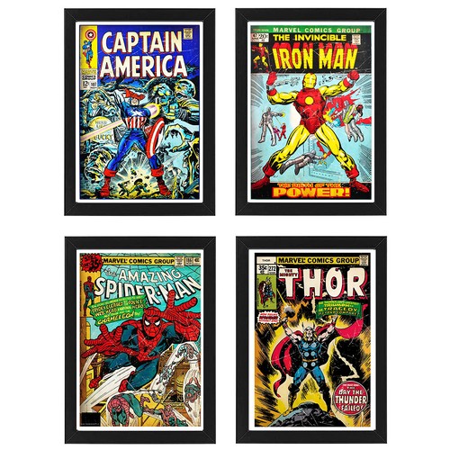 Retro marvel comic - retro,
