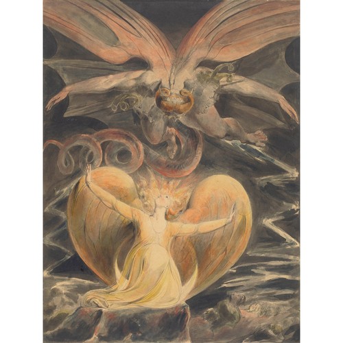William blake great red dragon - great,