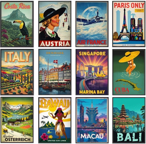 Vintage reise poster - vintage,
