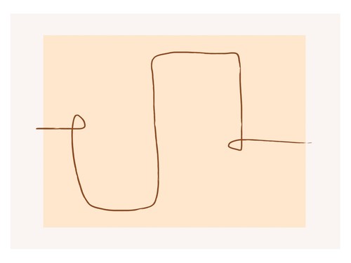 Minimalist linienkunst poster - minimalist,