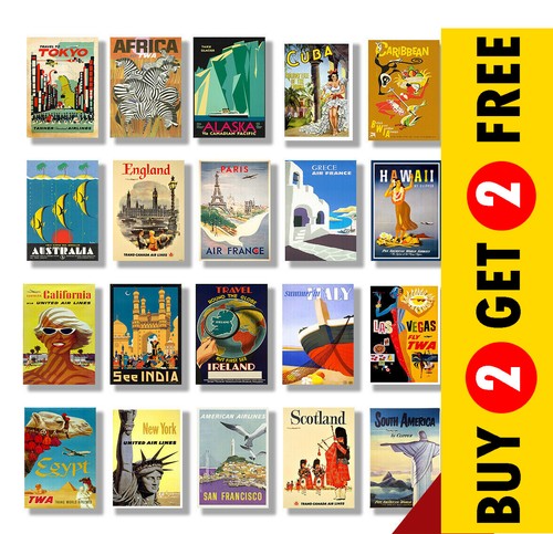Vintage reise poster - vintage, retro