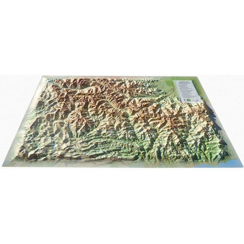 3dmap regional karte - regional-karte, massif