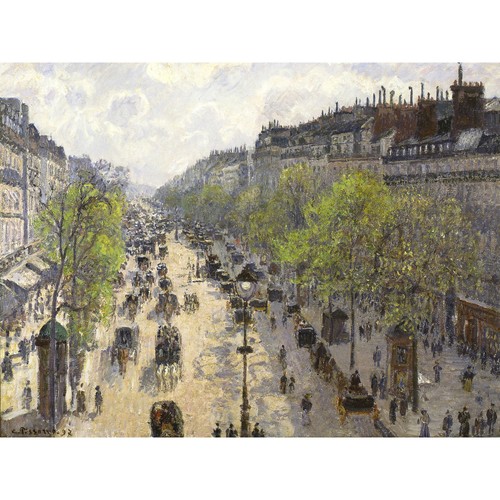 Pissarro boulevard montmartre - boulevard,