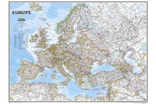 90 X 60 CM Europakarte