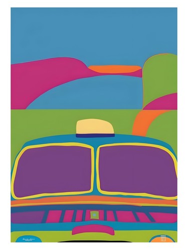 Buntes abstraktes pop art - buntes,