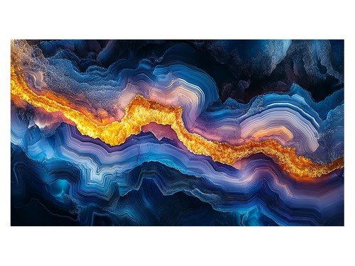 Lebendiges abstract poster - poster, |