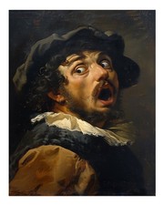 Dramatische Wandkunst im