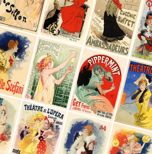 Französische vintage kunst - franzÖsische,