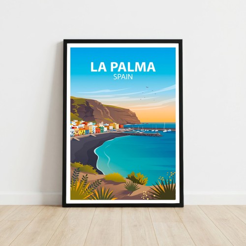 Palma spanien reise poster - reise,