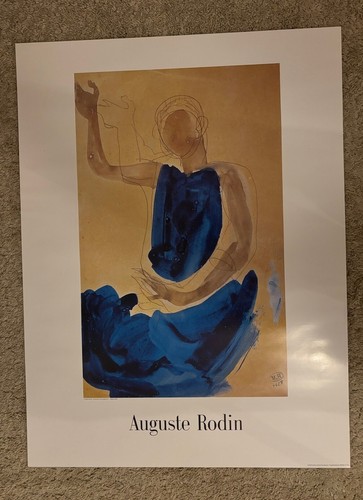 Poster auguste rodin danseuse - poster,
