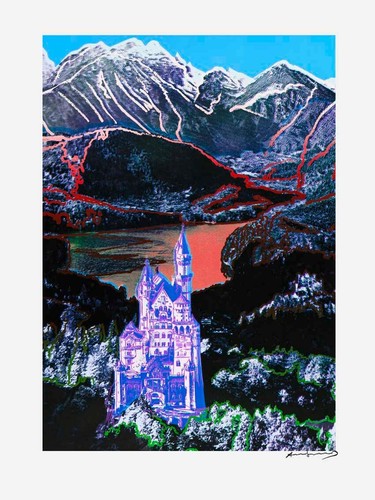Andy warhol neuschwanstein - warhol,