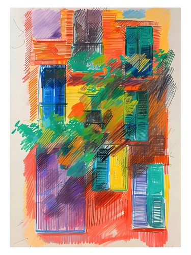 Buntes urban expressionist - buntes,