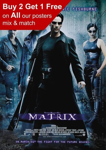 The matrix 1999 filmposter - matrix,
