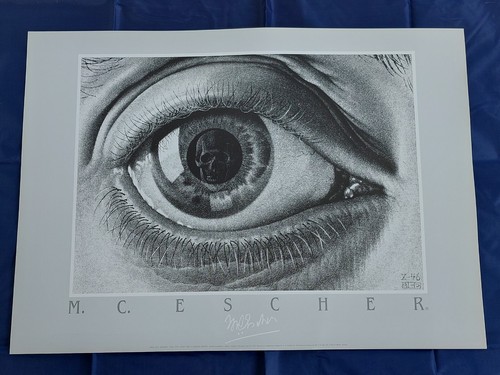 Escher auge ca 70 x - "auge",