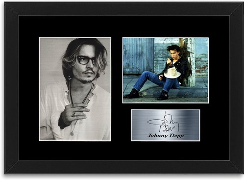 Johnny depp gedruckt signiert - johnny,