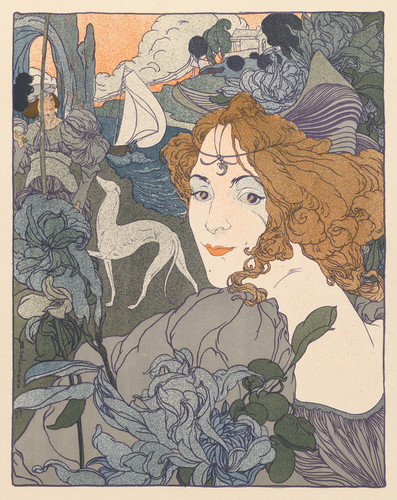 Frau und natur - und, poster