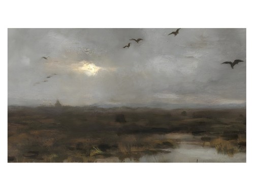 Dramatische wolkenlandschaft - dramatische,