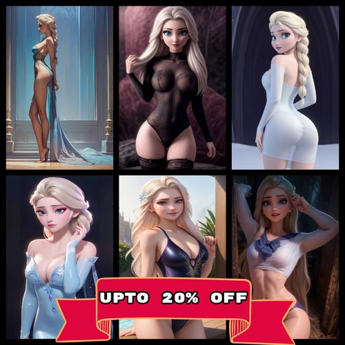 Sexy elsa frozen - sexy, poster