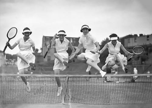 Vintage tennis spieler - tennis,