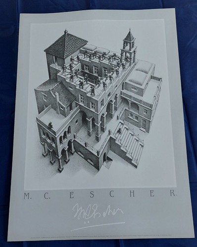 Escher klimmen en dalen - escher,