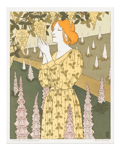 Jugendstil wandbild poster - poster, –