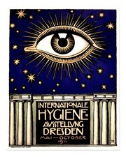 Vintage Eye Poster Wandbild -