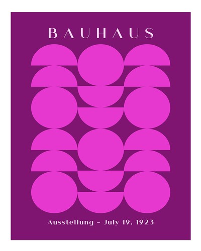 Bauhaus geometrisches design - bauhaus,