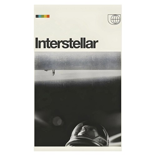 Interstellar retro poster - poster, |