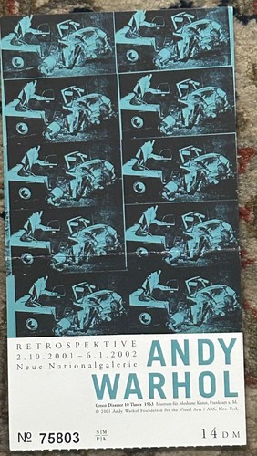 Andy warhol retrospektive - warhol,,