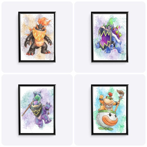 Wonder bowser poster super - wonder,