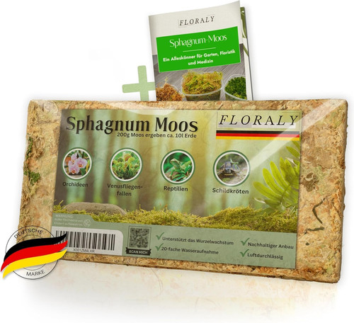200g premium sphagnum - 200g, sphagnum-moos