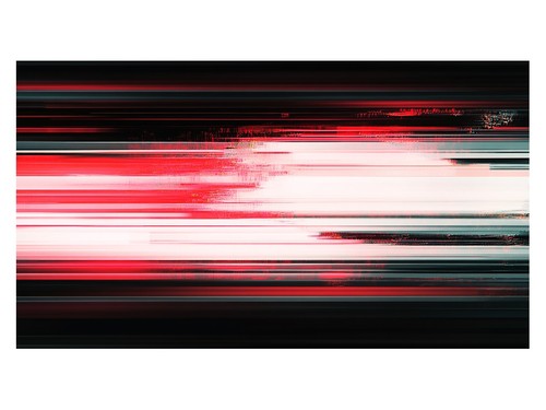 Roter gestreifter abstrakter