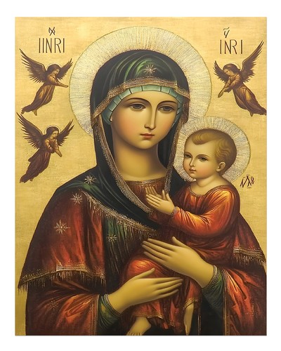 Religiöse ikonen wandkunst - ikonen,