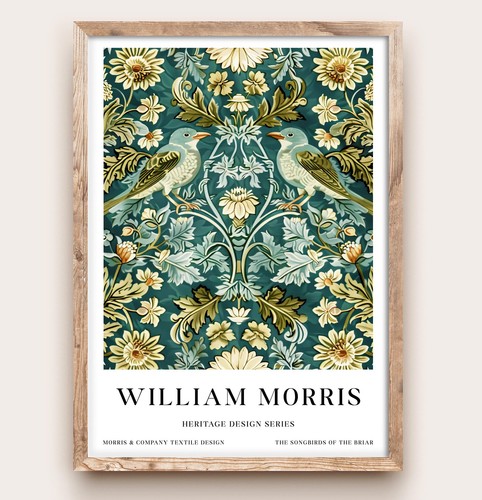 William morris singvögel - william,