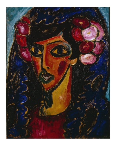 Lebendiges expressionistisches