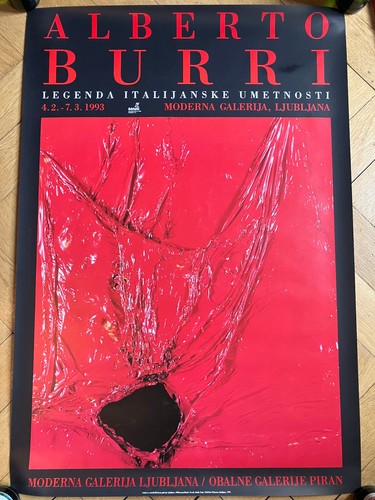 Original alberto burri - alberto,
