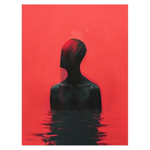 Abstrakter surrealismus poster - abstrakter,