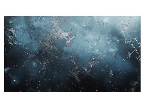 Blauer abstrakter